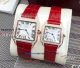 Perfect Replica Cartier Santos Dumont Lovers Watch Rose Gold (4)_th.jpg